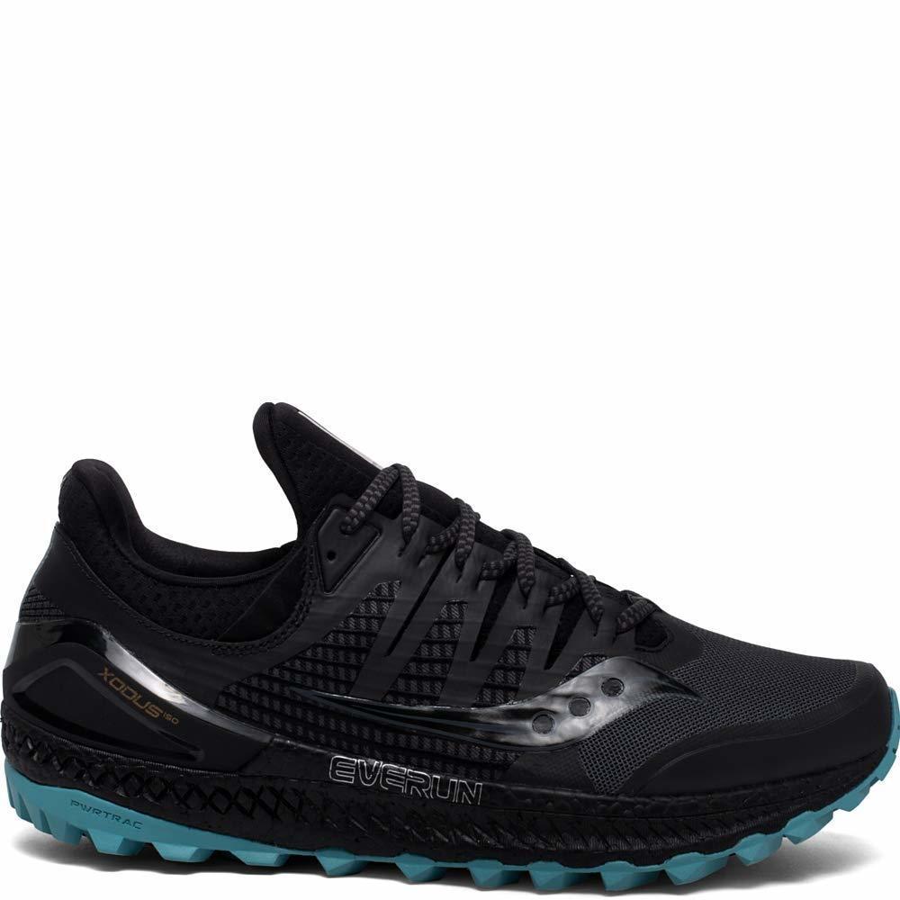 SAUCONY MEN'S XODUS ISO 3 SNEAKER TRAIL RUNNING SHOE GREY/BLACK 11.5 M - Picture 2 of 6